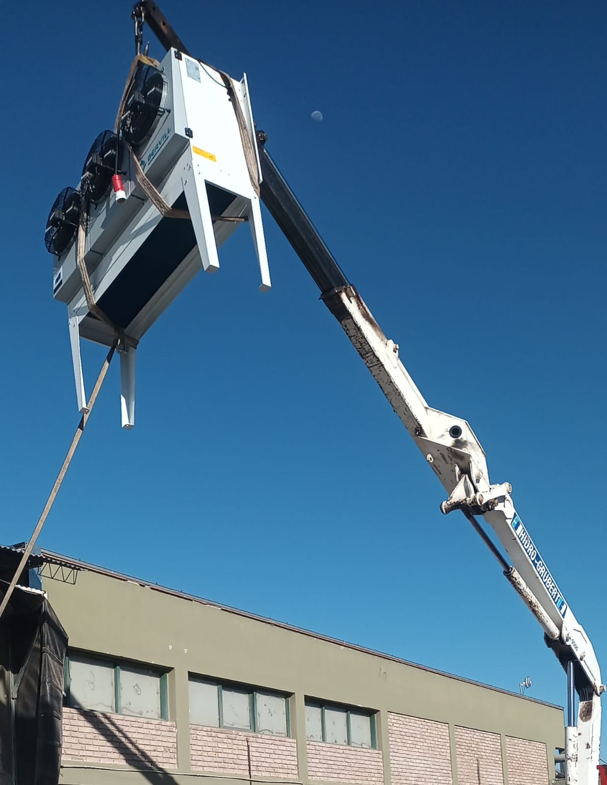 Movimiento de maquinaria